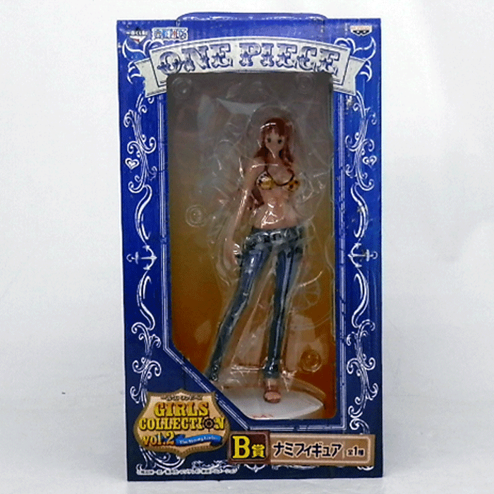 【中古】《未開封》バンプレスト 一番くじ ワンピース GIRLS COLLECTION Vol.2～The Strong Girls～ B賞 ナミフィギュア ONE PIECE / フィギュア【山城店】