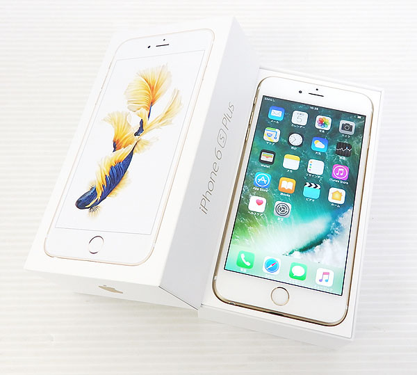 【中古】Apple iPhone6s plus 64GB MKU82J/A 白ロム アイフォン【米子店】