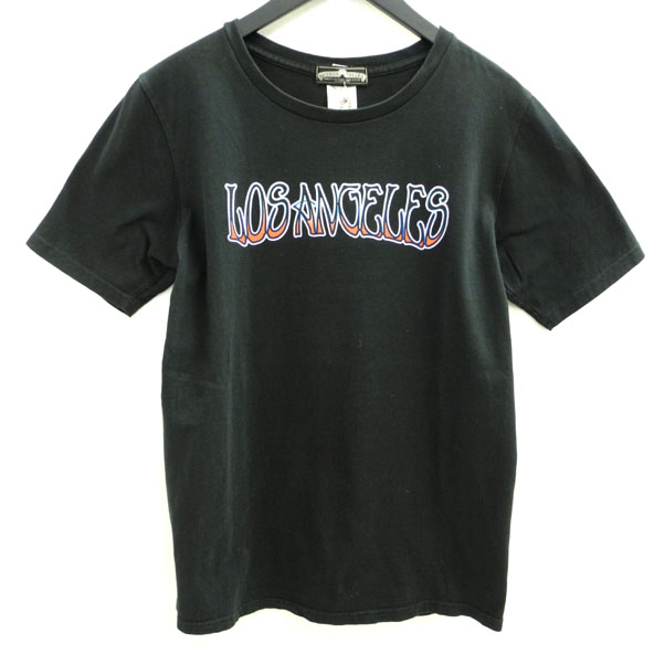 【中古】BACK BONE/バックボーン  半袖 バックプリントTシャツ /メンズ/サイズL/ブラック/黒/スカル/タグあり【桜井店】