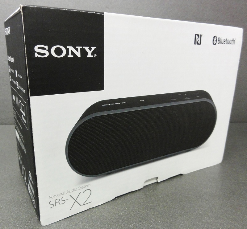 【中古】SONY/ソニー Bluetooth対応ワイヤレススピーカーシステム SRS-X2 ブラック [168]【福山店】
