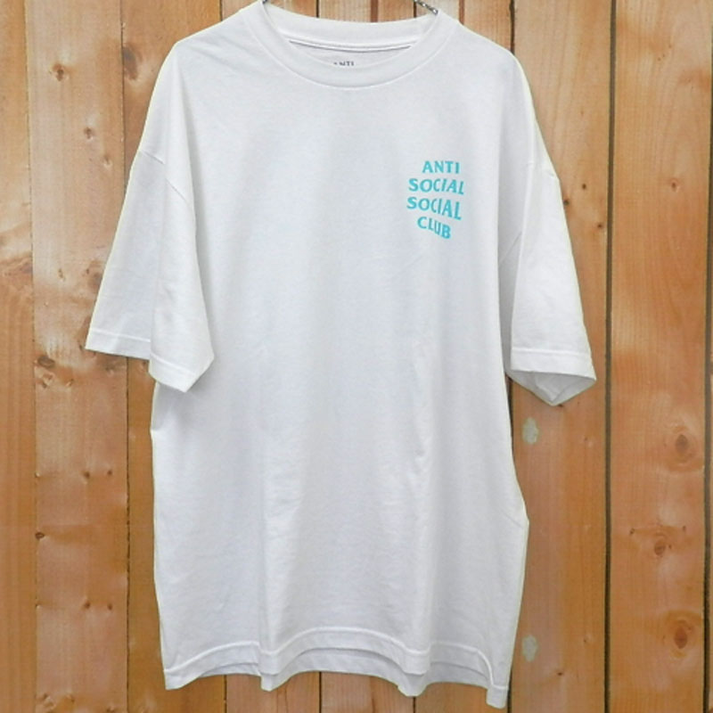 【中古】Anti Social Social Club ASSC/アンチ ソーシャル ソーシャル クラブ Tシャツ/16SS/サイズ：XL/カラー：ホワイト/ロゴプリント/T-SH/半袖【山城店】