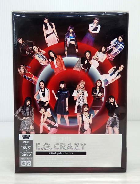 【中古】E-girls /  E.G. CRAZY(CD2枚組+DVD3枚組)【米子店】