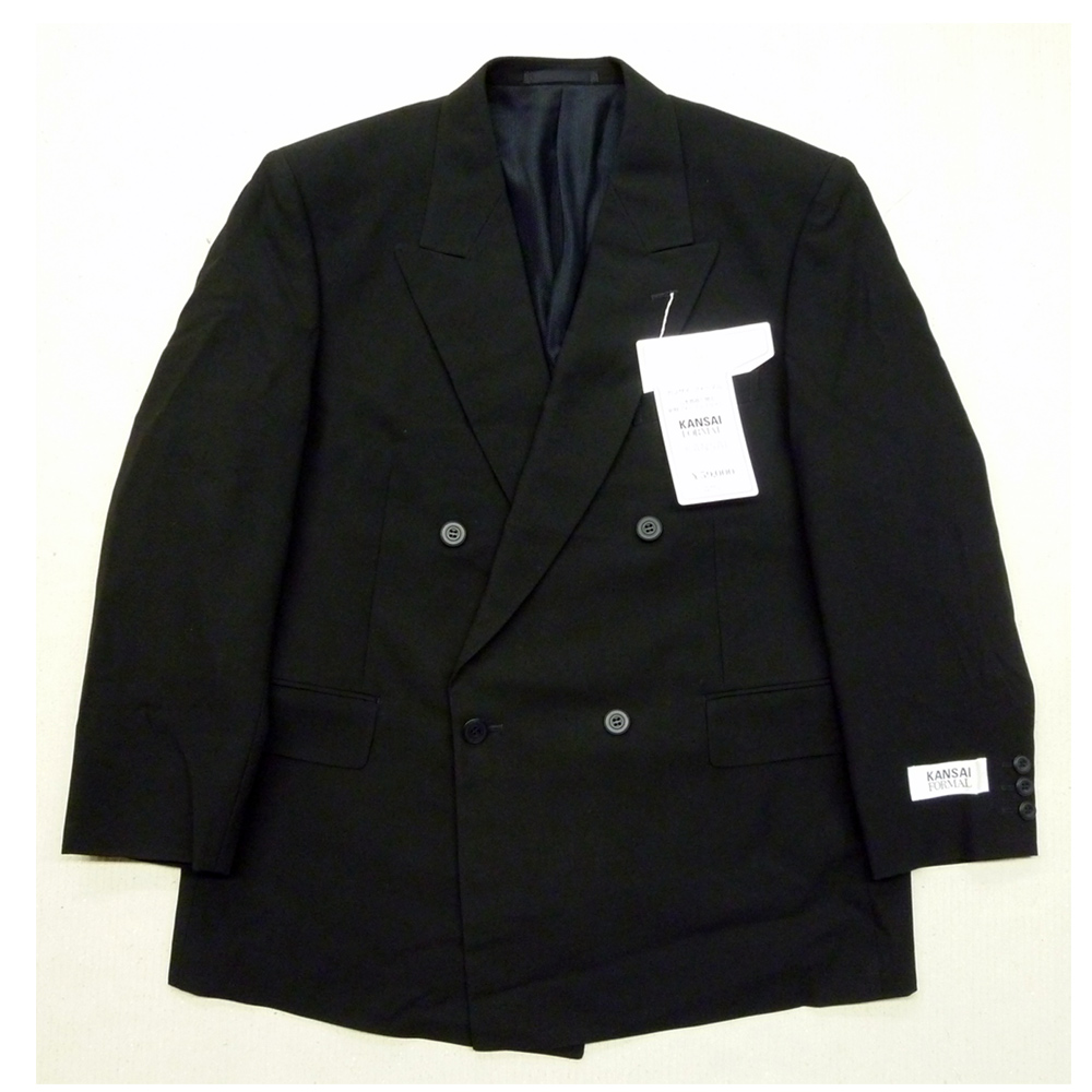 【中古】KANSAI フォーマル ダブルジャケット ブレザー 礼服【橿原店】