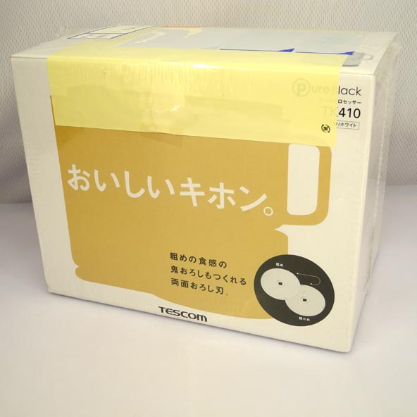 【中古】TESCOM フードプロセッサー TK410-W ホワイト/テスコム【桜井店】