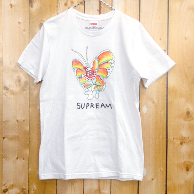 【中古】Supreme Gonz Betterfly Tee シュプリーム ゴンズ バタフライ ティー/16SS/M/ホワイト/マークゴンザレス/ストリート【山城店】