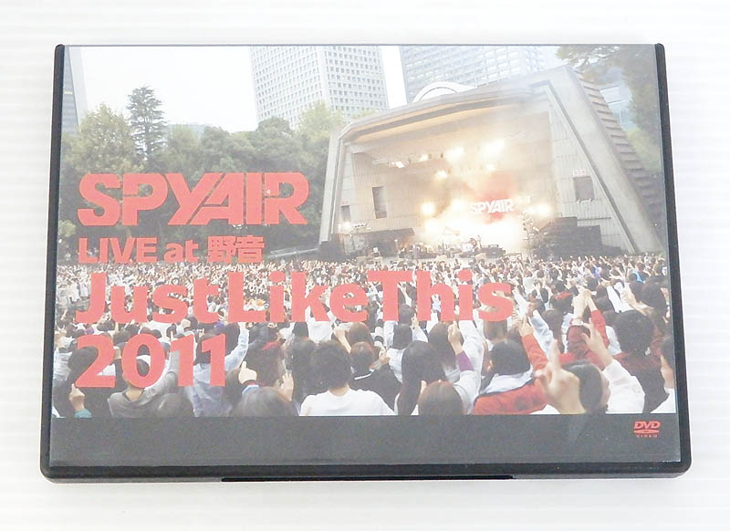 【中古】SPYAIR LIVE at 野音「Just Like This 2011」 スパイエアー【米子店】