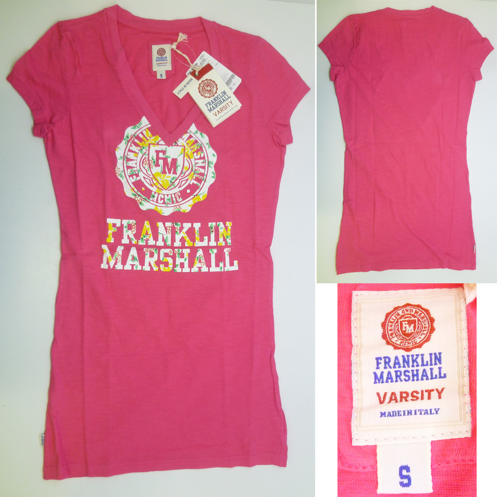 【中古】FRANKLIN&MARSHALL フランクリンマーシャル Tシャツ ワンピース Sサイズ【橿原店】