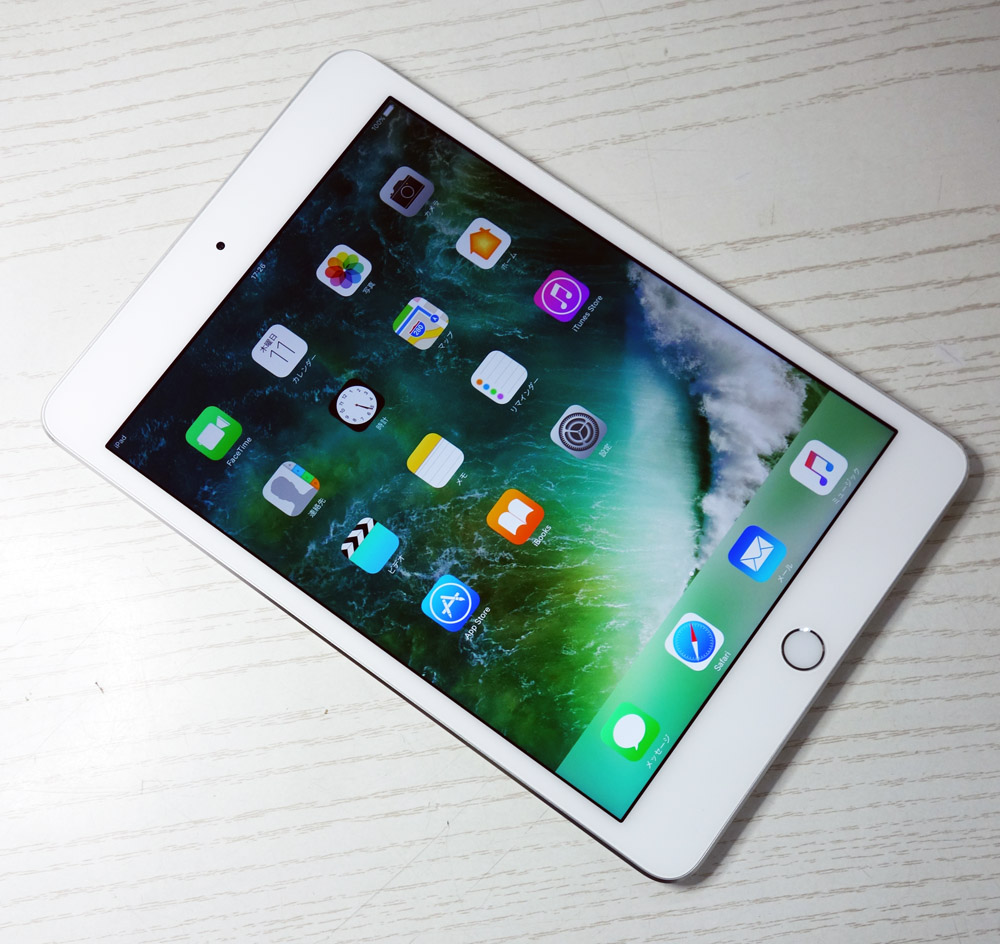 【中古】Apple iPad mini 4 Wi-Fiモデル 64GB MK9H2J/A シルバー [164]【福山店】