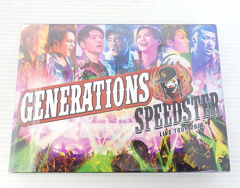 【中古】GENERATIONS LIVE TOUR 2016 SPEEDSTER [初回生産限定盤]【米子店】