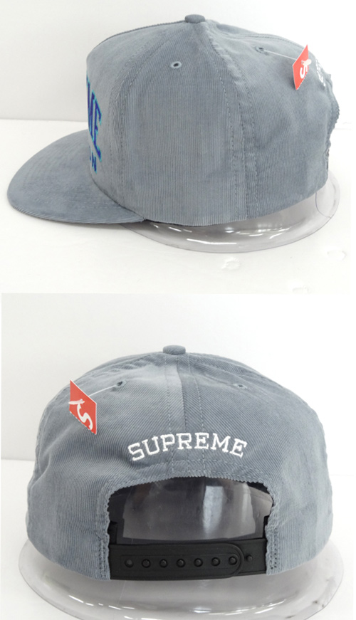 開放倉庫 中古 Supreme Champion 5 Panel シュプリーム チャンピオン サイズ Free カラー グレー 帽子 キャップ コラボ ストリート 山城店 古着 メンズ キャップ ハット