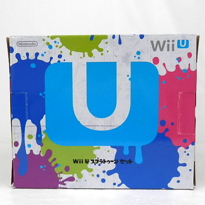 【中古】 任天堂 Wii U スプラトゥーンセット シロ /ウィーユー/Wii U 本体【山城店】