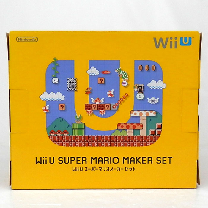 開放倉庫 中古 任天堂 Wii U スーパーマリオメーカー セット シロ ウィーユー Wii U 本体 山城店 ゲーム ニューゲームハード ｗｉｉｕ