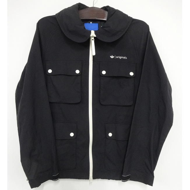 【中古】adidas Originals/アディダスオリジナルス M-FIELD JACKET W40943 ブラック/黒 SIZE:M/サイズ:M［121］【福山店】