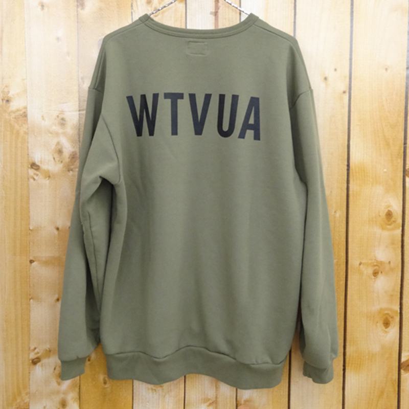 wtaps hellweek sweater スウェット　ロゴ刺繍　 Lサイズ