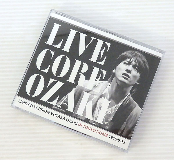 【中古】LIVE CORE LIMITED VERSION YUTAKA OZAKI IN TOKYO DOME 1988/9/12【米子店】