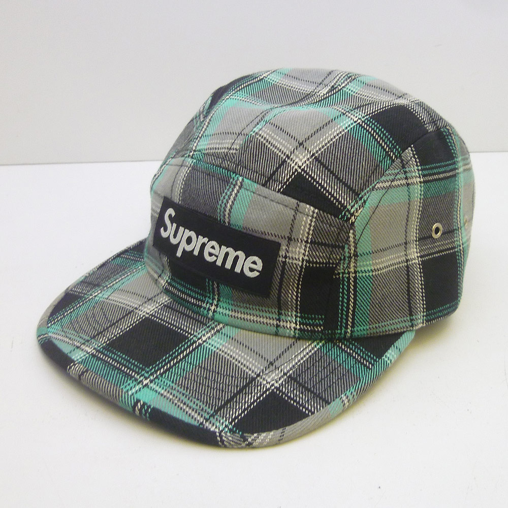 【中古】Supreme シュプリーム チェックキャンプキャップ【橿原店】