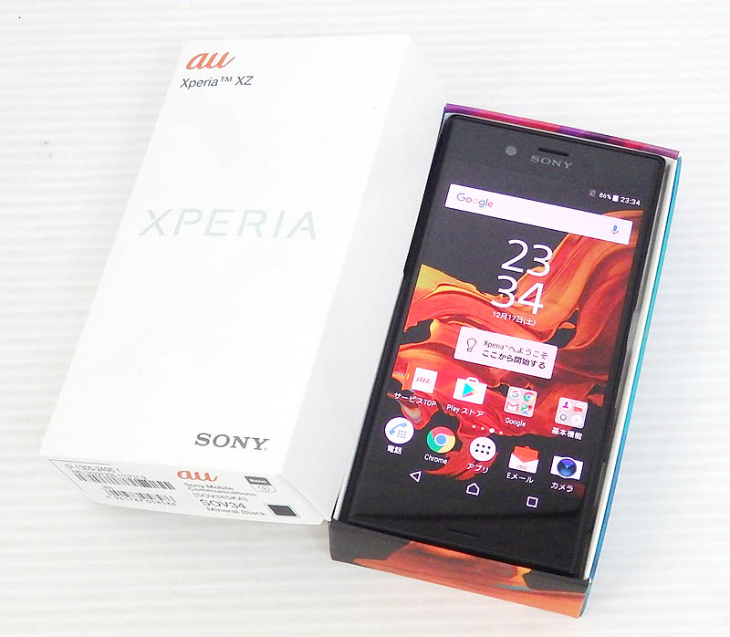 【中古】残債無し!!ネットワーク利用制限○!! au XperiaXZ SOV34 白ロム スマートフォン SONY ソニー エクスペリア【米子店】