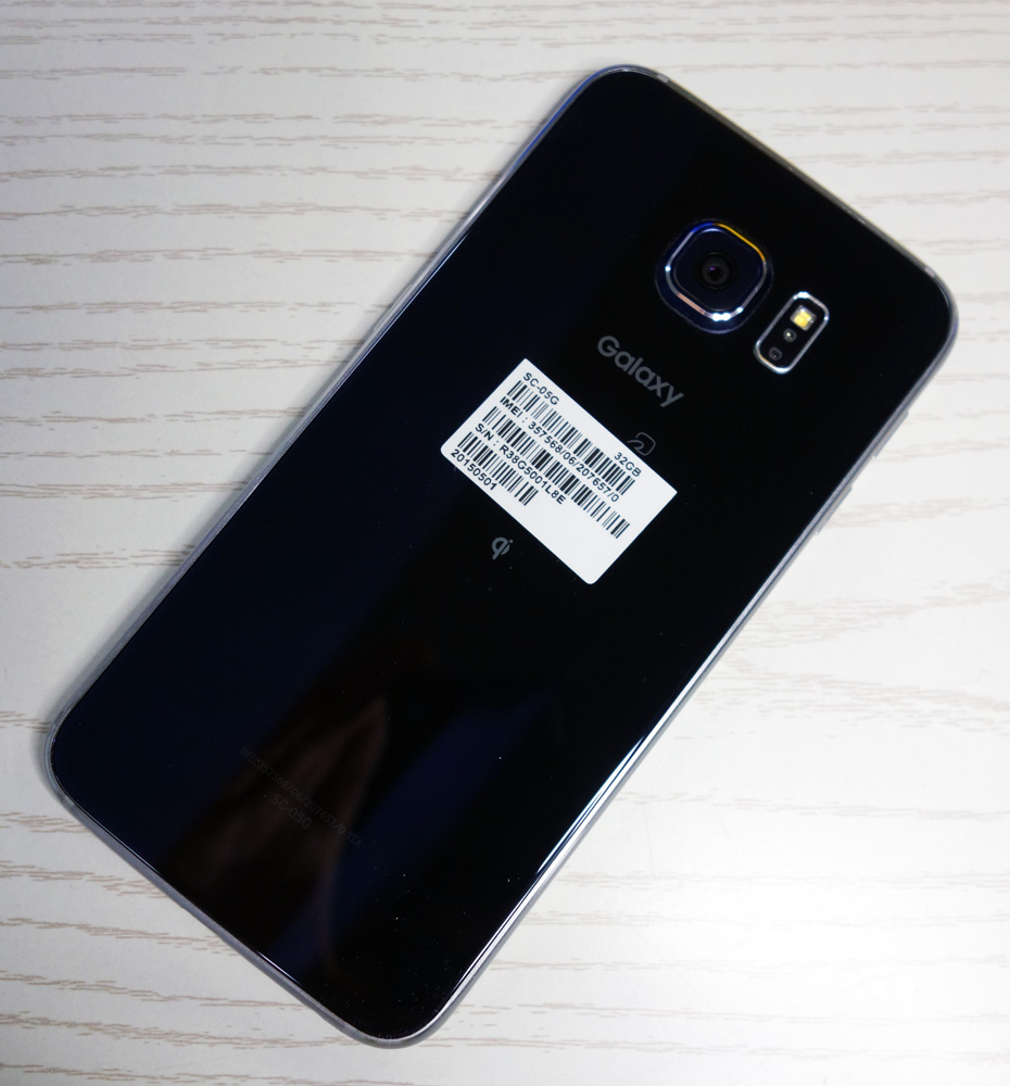 開放倉庫 | 【中古】docomo Samsung Galaxy S6 SC-05G Black Sapphire