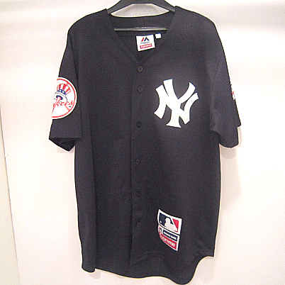【中古】Supreme/シュプリーム New York Yankees Majestic Baseball Jersey 2015ss 半袖 シャツ【福山店】