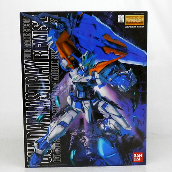 【中古】バンダイ MG マスターグレード 1/100スケール MBF-P03R ガンダムアストレイブルーフレーム セカンドリバイ /プラモデル【山城店】