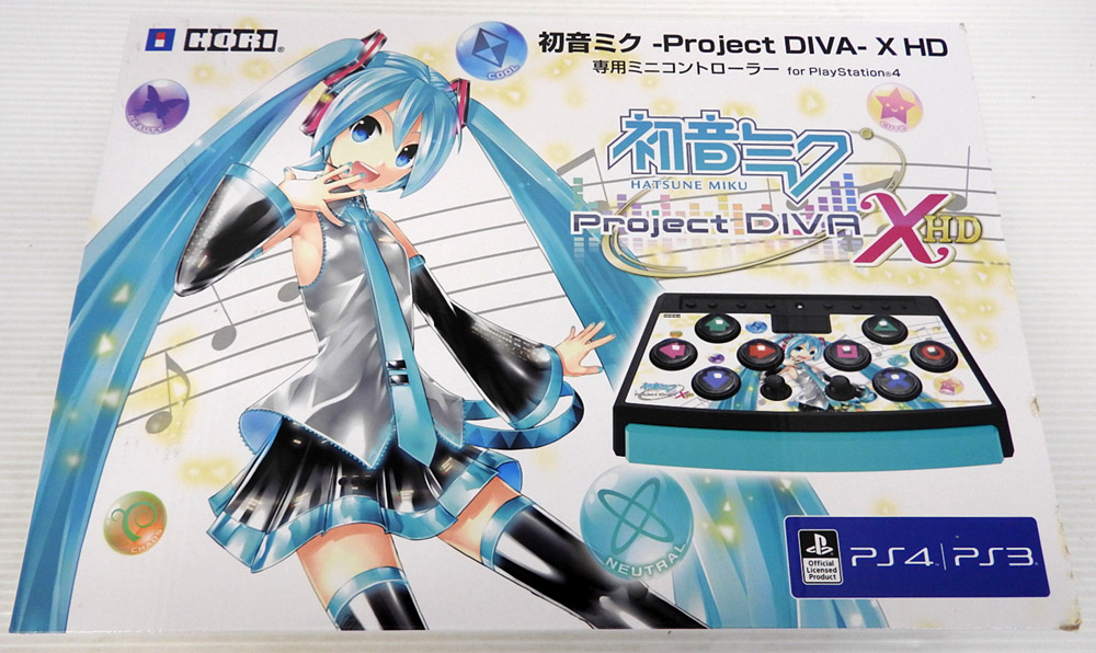 【中古】初音ミク Project DIVA X HD 専用ミニコントローラー for PlayStation4 PS4 【米子店】