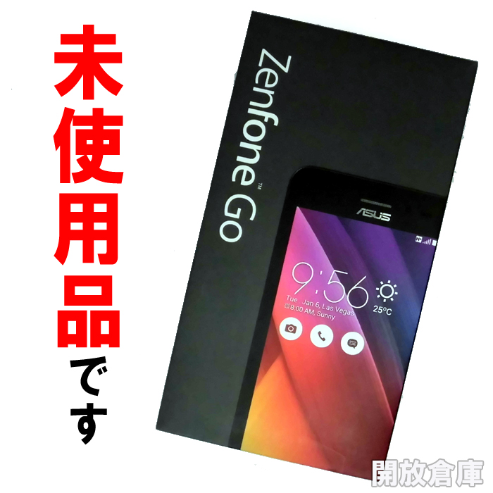 ★SIMフリー！未使用品です！SIMフリー ASUS ZenFone Go ZB551KL-BK16 16GB ブラック【山城店】