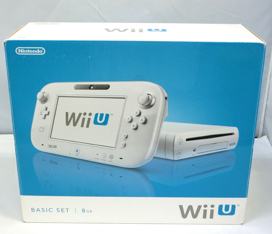 【中古】任天堂 Wii U ベーシックセット 8GB 本体 WUP-001 ゲーム パッド ハード【出雲店】