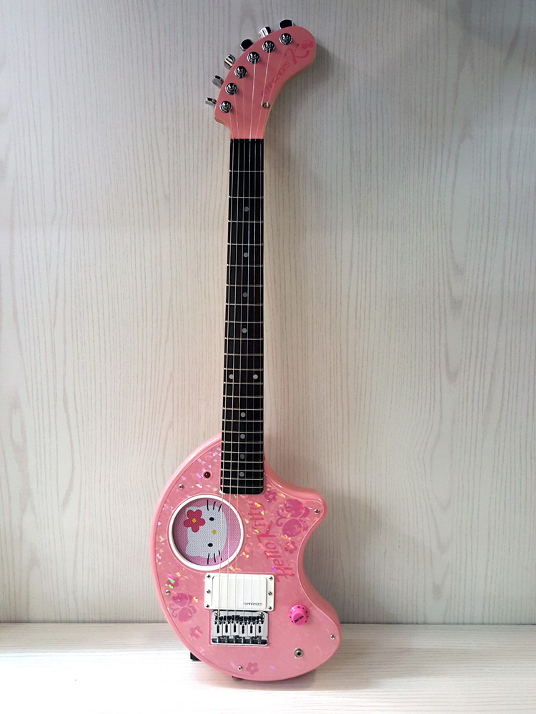 開放倉庫 中古 Fernandes Zo 3 Hk Hello Kitty フェルナンデス ぞうさん ハローキティ キティちゃん サンリオ ミニ ギター エレキギター 楽器 エレキギター