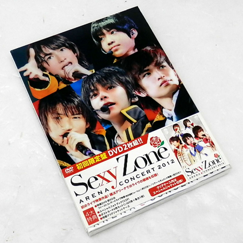 【中古】《帯付》 《初回限定盤》Sexy Zone ARENA CONCERT 2012 /男性アイドル DVD【山城店】