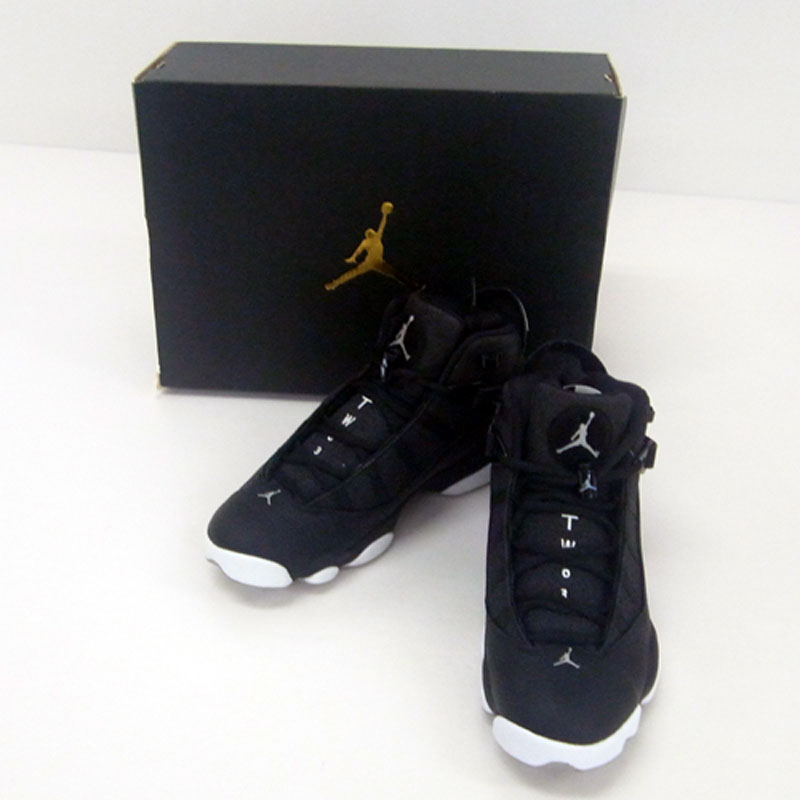 開放倉庫 中古 Nike Air Jordan 6 Rings ナイキ エアジョーダン6リングス 品番 021 27ｃｍ 色 黒 スニーカー 靴 シューズ 山城店 古着 メンズ シューズ スニーカー 27 0