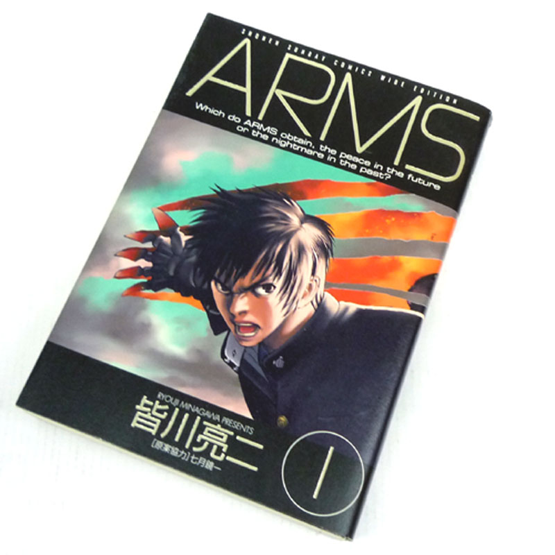 【中古】 古本 《男コミ》 ARMS ワイド版 全１２巻セット（完結） 皆川亮二 小学館 【山城店】