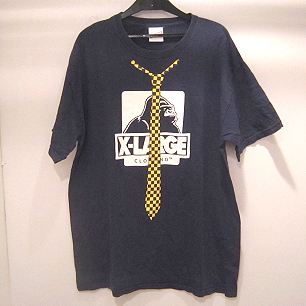 【中古】X-LARGE/エクストララージ 半袖 Tシャツ カットソー コットン ネイビー系 【福山店】