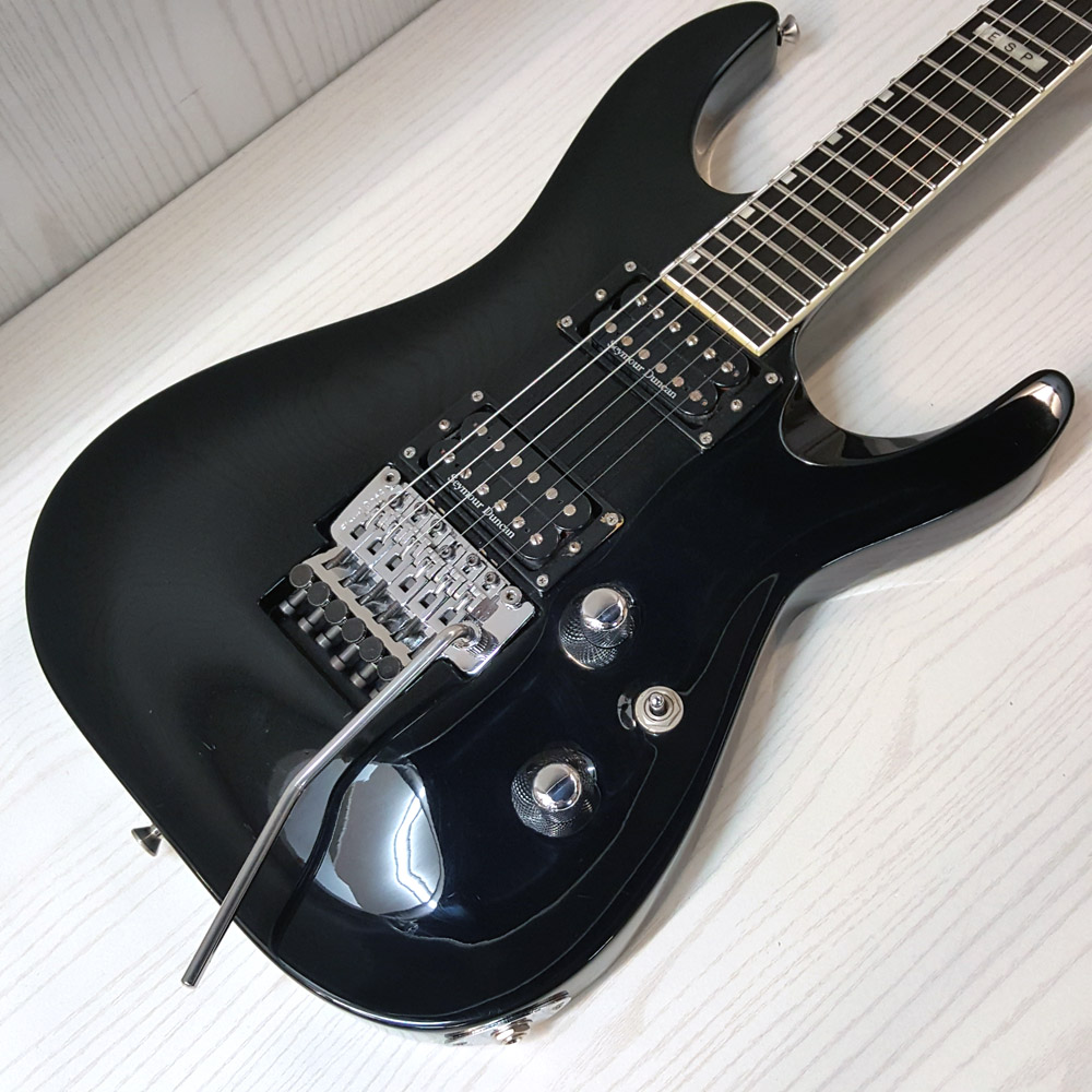 【中古】ESP HORIZON III Black ホライゾン スリー ブラック エレキギター