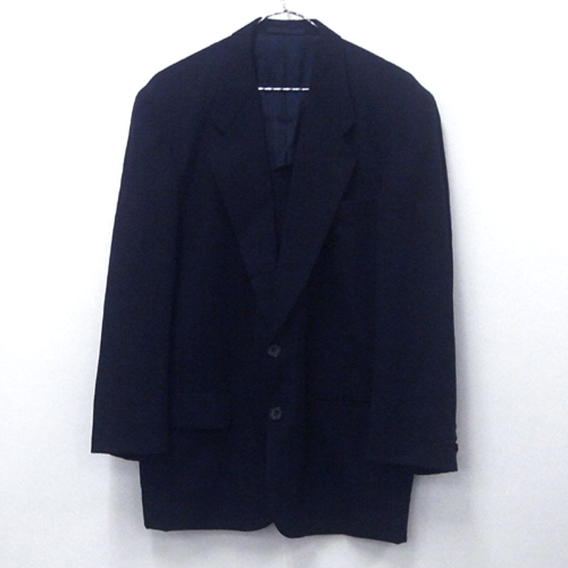 【中古】COMME des GARCONS コムデギャルソン/2B ジャケット/サイズ：S/色：紺/テーラード/ドメス【山城店】