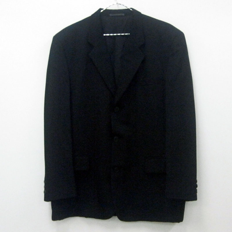 【中古】COMME des GARCONS コムデギャルソン/3B ジャケット/サイズ：M/色：黒/テーラード/JKT/ドメス【山城店】