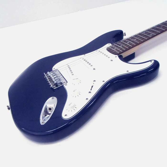 【中古】Squier スクワイア by Fender フェンダー Affinity シリーズ BULLET トレモロ無し ストラト 青 【山城店】