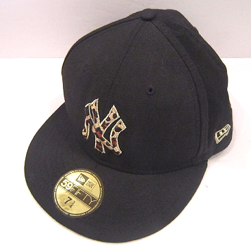 【中古】NEW ERA/ニューエラ NEW YORK ベースボール キャップ 59FIFTY B.B CAP 【福山店】