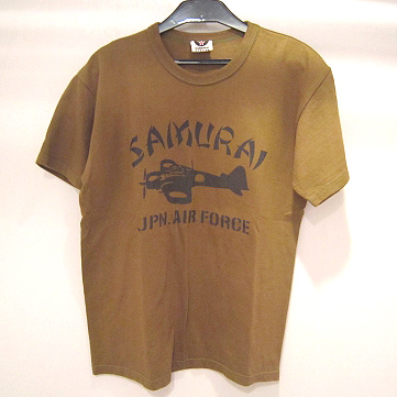 【中古】SAMURAI/サムライ ジーンズ 半袖 Tシャツ カットソー コットン カーキ系 【福山店】