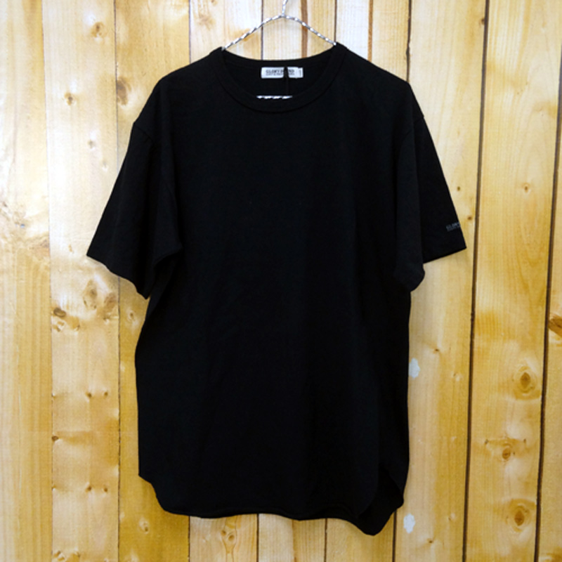 【中古】COOTIE 17SS S/S Tee プレーン Tシャツ/クーティー/サイズ：L/カラー：黒/ルード/袖ロゴ/半袖/ラウンドテール【山城店】