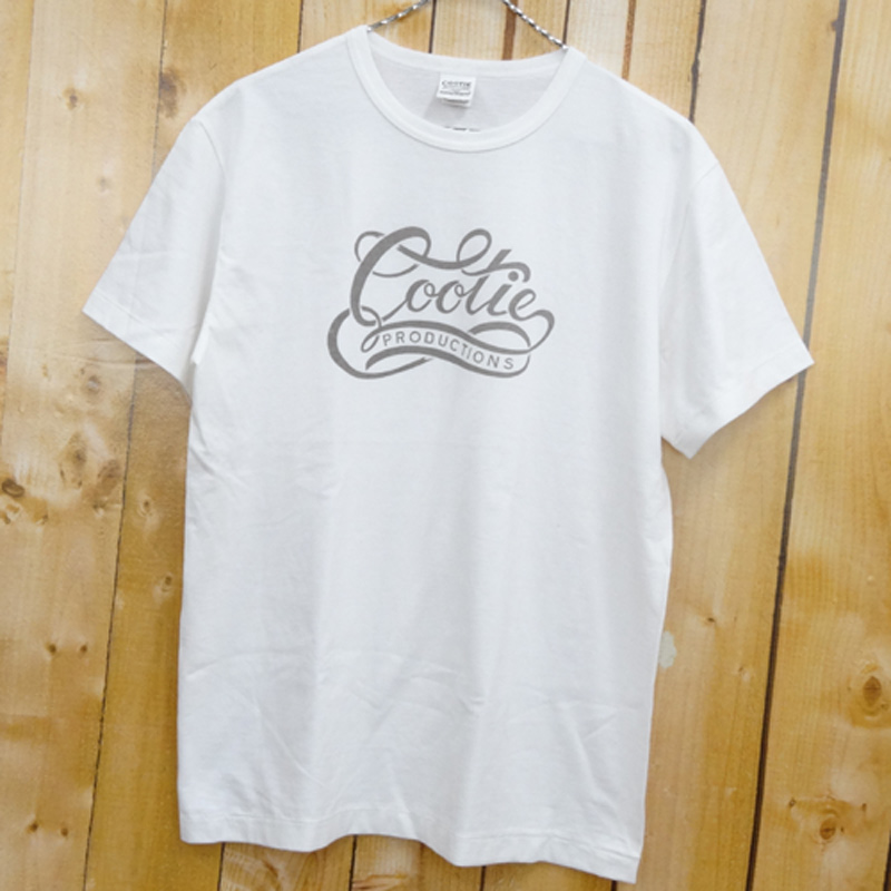 【中古】COOTIE クーティー LOGO PRINT TEE/サイズ：L/カラー：ホワイト・白/ロゴプリント/Tシャツ/ストリート【山城店】