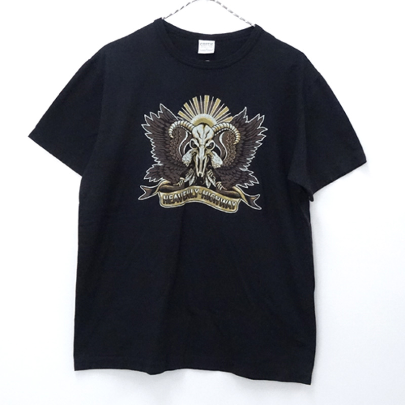 【中古】COOTIE クーティー HEAVENLY HIGH WAY TEE/サイズ：L/カラー：ブラック・黒/2014SS/Tシャツ/ストリート【山城店】