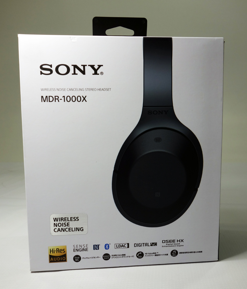 【中古】SONY ワイヤレスノイズキャンセリングヘッドホン (Bluetooth対応) MDR-1000X ブラック [170]【福山店】