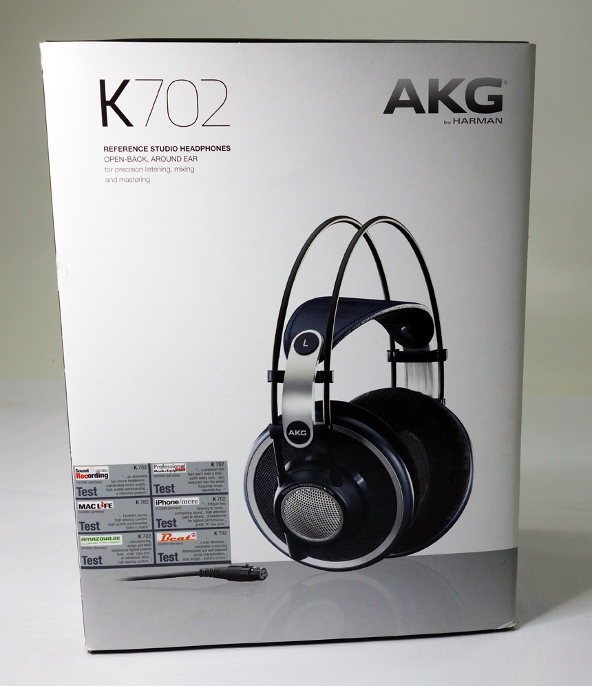 【中古】AKG/アーカーゲー セミオープン型ヘッドホン プロフェッショナルモニター K702 ブラック [170]【福山店】