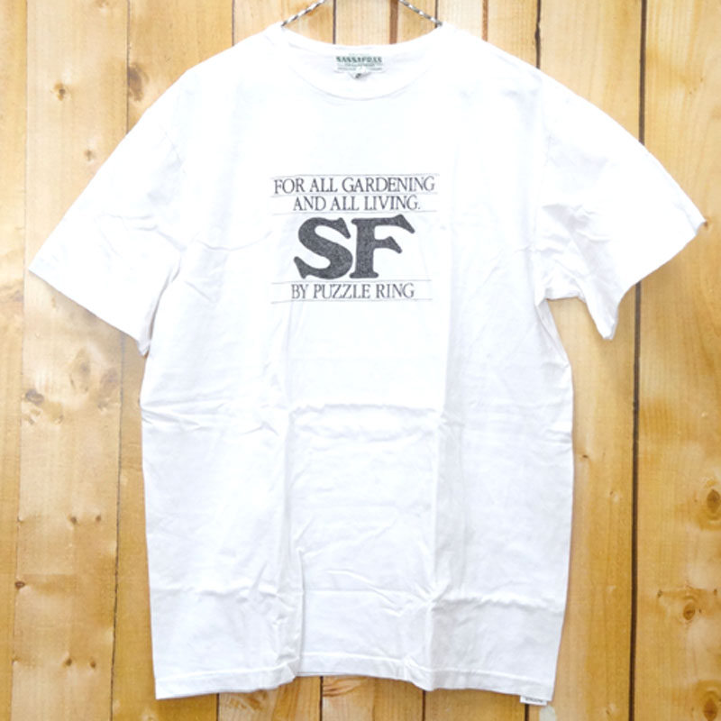 【中古】SASSAFRAS ササフラス FOR ALL TEE サイズ：XL/カラー：ホワイト/Tシャツ/半袖/アメカジ【山城店】