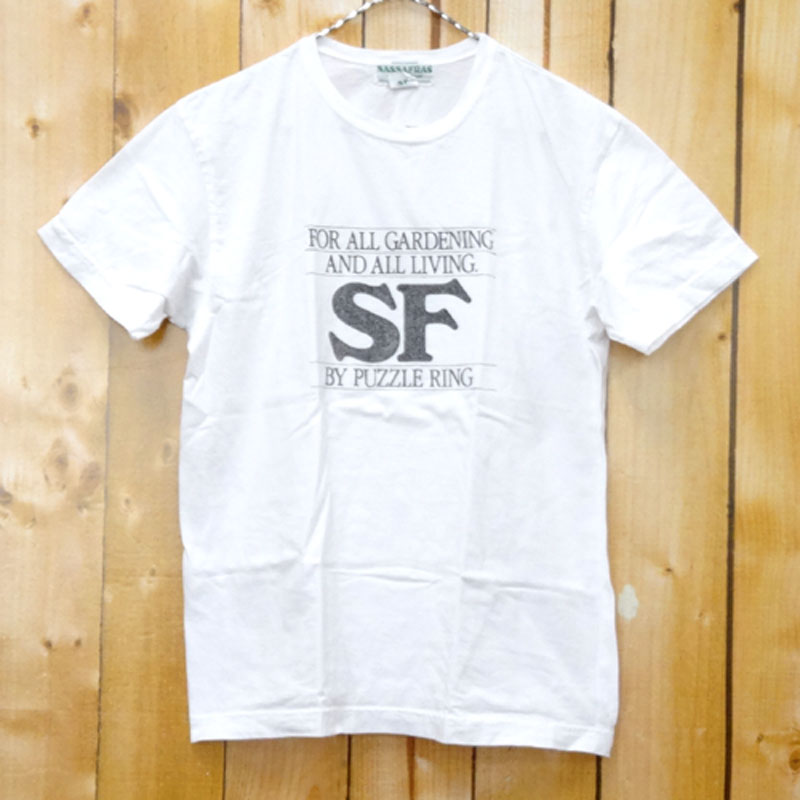 【中古】SASSAFRAS ササフラス FOR ALL TEE サイズ：S/カラー：ホワイト/Tシャツ/半袖/アメカジ【山城店】