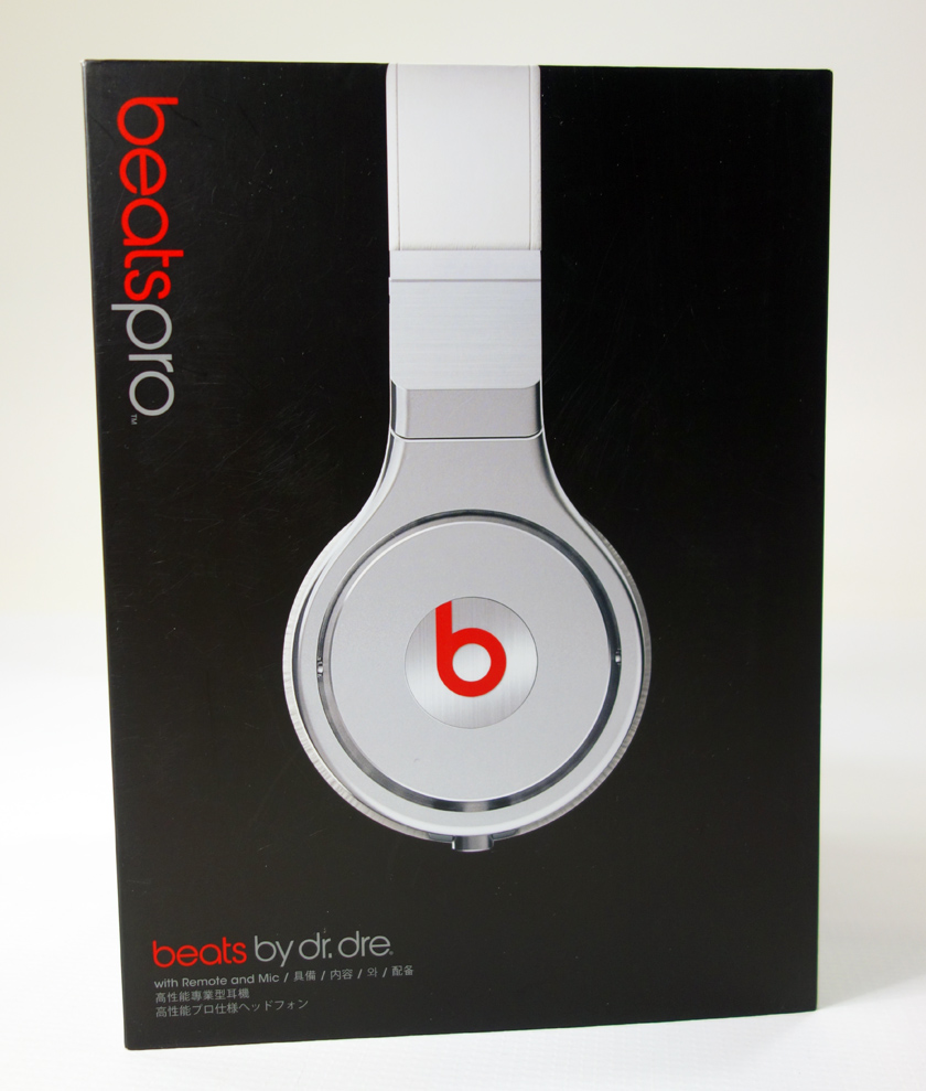 【中古】Beats Beats by Dr.Dre Pro 密閉型プロフェッショナルヘッドホン MH6Q2PA/A ホワイト [170]【福山店】