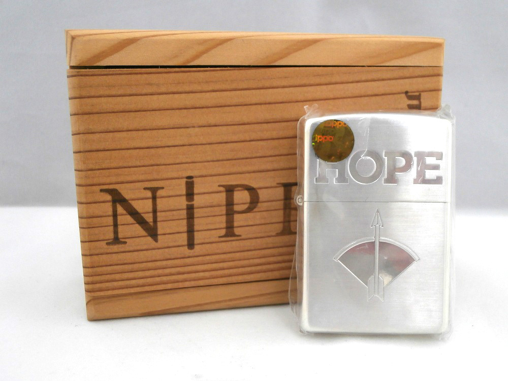 【中古】ZIPPO / ジッポー HOPE / ホープ 非売品 JT 日本たばこ 2011年7月製造【福山店】