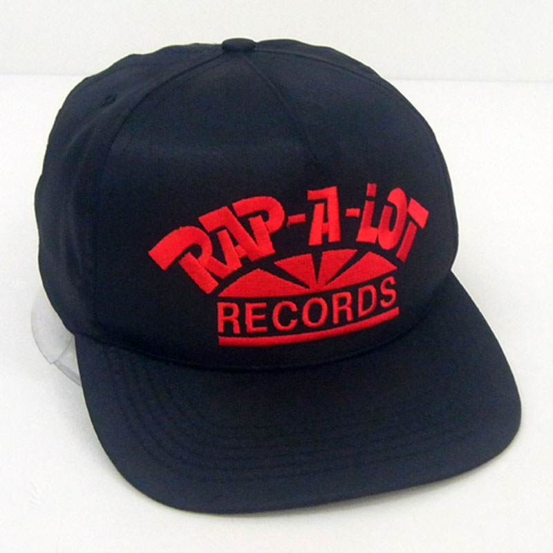 【中古】Supreme シュプリーム/17SS Rap-A-Lot Records Safin 5-Panel Cap/サイズ：Free/色：黒/サテン/コラボ/帽子【山城店】