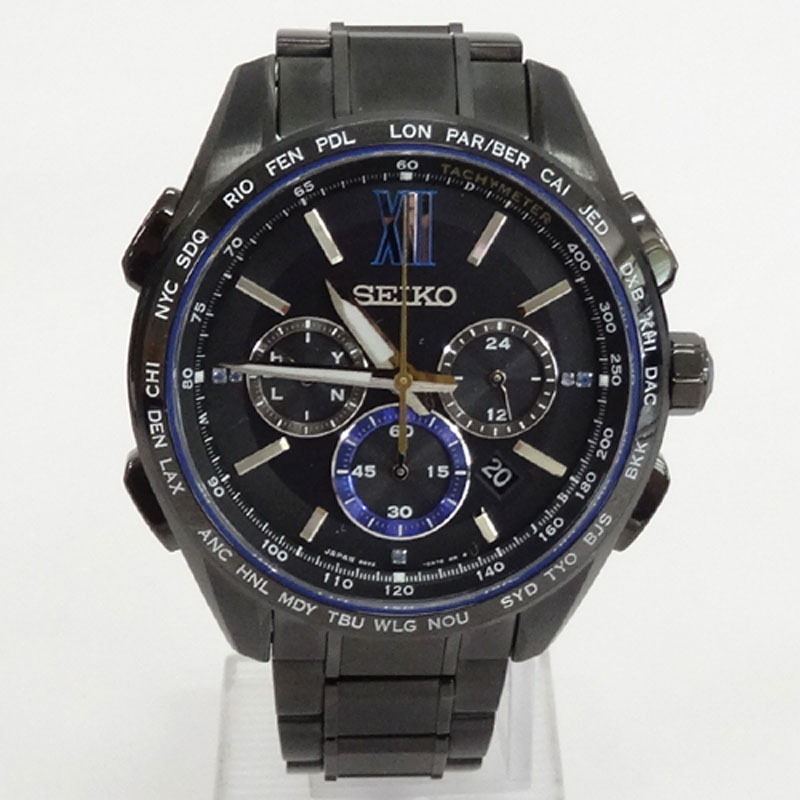 【中古】SEIKO セイコー時計/ブラック/ブライツ/8B92-0AR0/ SAGA227/限定1200本/LIMITED EDITION/ソーラー《腕時計/ウォッチ》【山城店】