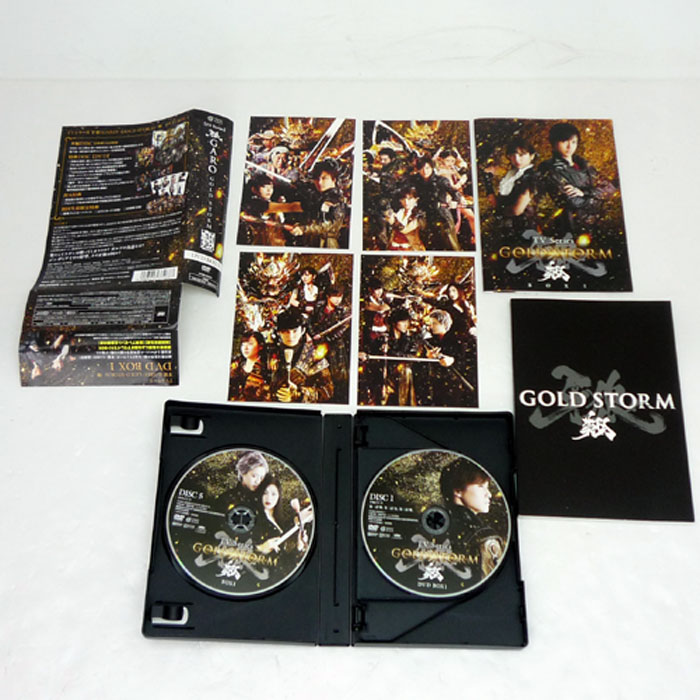 【中古】《DVD》TVシリーズ 牙狼（GARO）-GOLD STORM-翔 DVD-BOX 全2巻セット/特撮【山城店】
